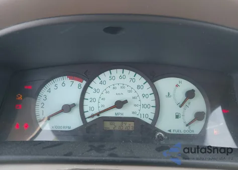 2003 Toyota Corolla Le z USA, uszkodzony, nr VIN JTDBR32E930022902